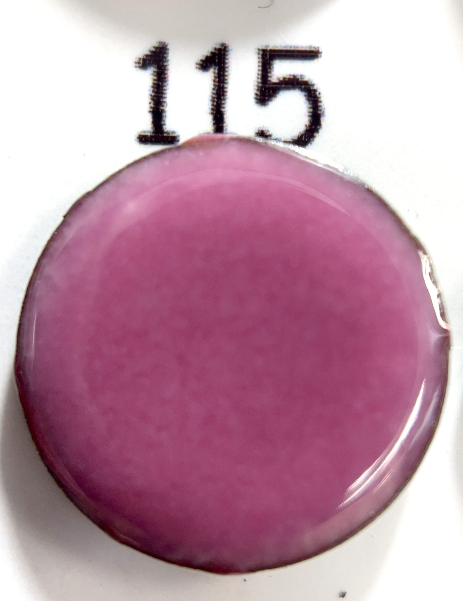 Pearly's Enamel Powder No. 115 Translucent Deep Pink 3oz. (85gr.) Great for torch/kiln/Cloisonné and Wet Packing Enameling