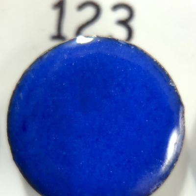 Pearly's Enamel Powder No. 123 Opaque Peacock Blue 3oz. (85gr.) Great for torch/kiln/Cloisonné and Wet Packing Enameling