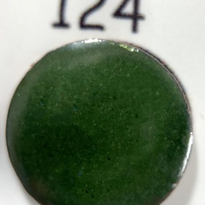 Pearly's Enamel Powder No. 124 Opaque Drak Green 3oz. (85gr.) Great for torch/kiln/Cloisonné and Wet Packing Enameling