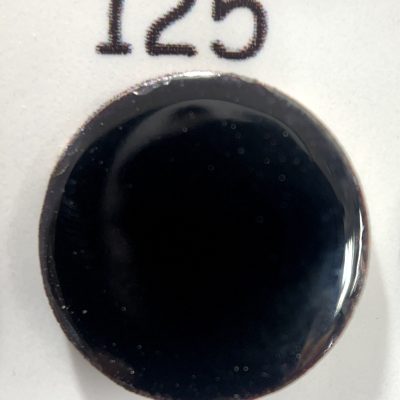 Pearly's Enamel Powder No. 125 Opaque Lead Free Black 3oz. (85gr.) Great for torch/kiln/Cloisonné and Wet Packing Enameling