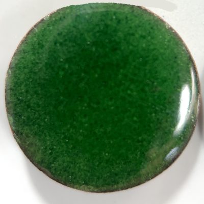 Pearly's Enamel Powder No. 138 Transparent Dark Green  3oz. (85gr.) Great for torch/kiln/Cloisonné and Wet Packing Enameling