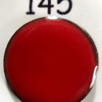Pearly's Enamel Powder No. 145 Opaque Lead Free Ture Red 3oz. (85gr.) Great for torch/kiln/Cloisonné and Wet Packing Enameling