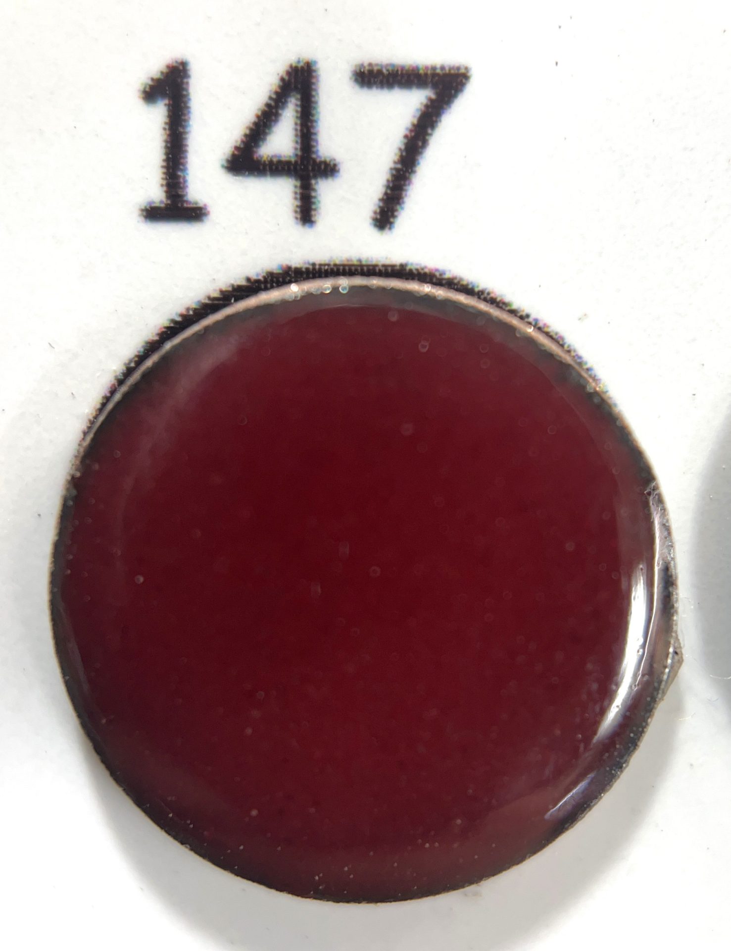 Pearly's Enamel Powder No. 147 Opaque Lead Free Red 3oz. (85gr.) Great for torch/kiln/Cloisonné and Wet Packing Enameling