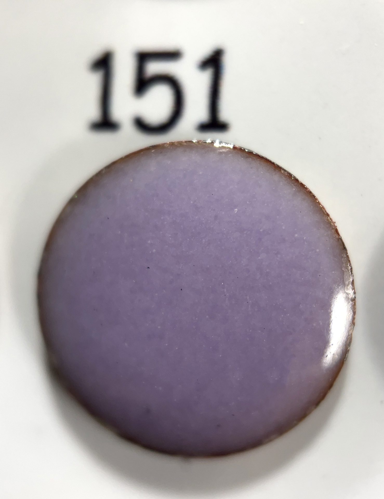 Pearly's Enamel Powder No. 151 Translucent Light Purple 3oz. (85gr.) Great for torch/kiln/Cloisonné and Wet Packing Enameling - Image 2