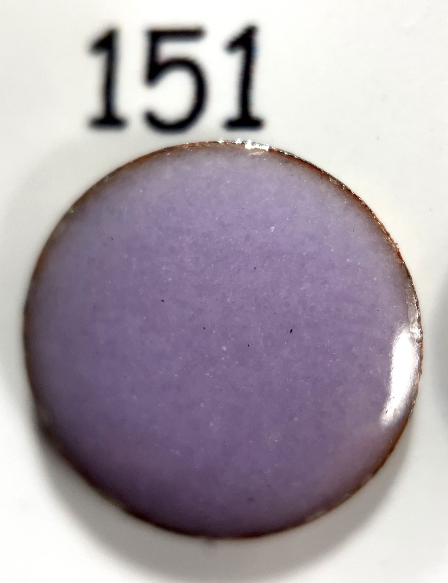 Pearly's Enamel Powder No. 151 Translucent Light Purple 3oz. (85gr.) Great for torch/kiln/Cloisonné and Wet Packing Enameling