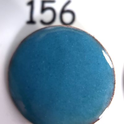Pearly's Enamel Powder No. 156 Translucent Steel Blue 3oz. (85gr.) Great for torch/kiln/Cloisonné and Wet Packing Enameling