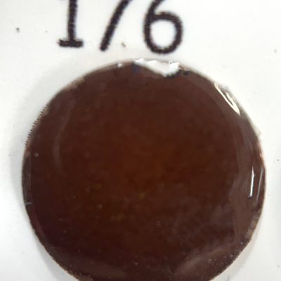 NEW!!! Pearly's Enamel Powder No. 176 Opaque dark brown 3oz. (85gr.) Great for torch/kiln/Cloisonné and Wet Packing Enameling