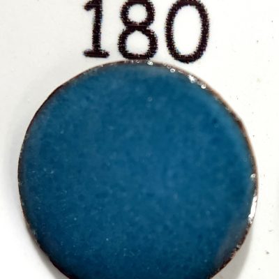 Pearly's Enamel Powder No. 180 Translucent Sea Blue  3oz. (85gr.) Great for torch/kiln/Cloisonné and Wet Packing Enameling