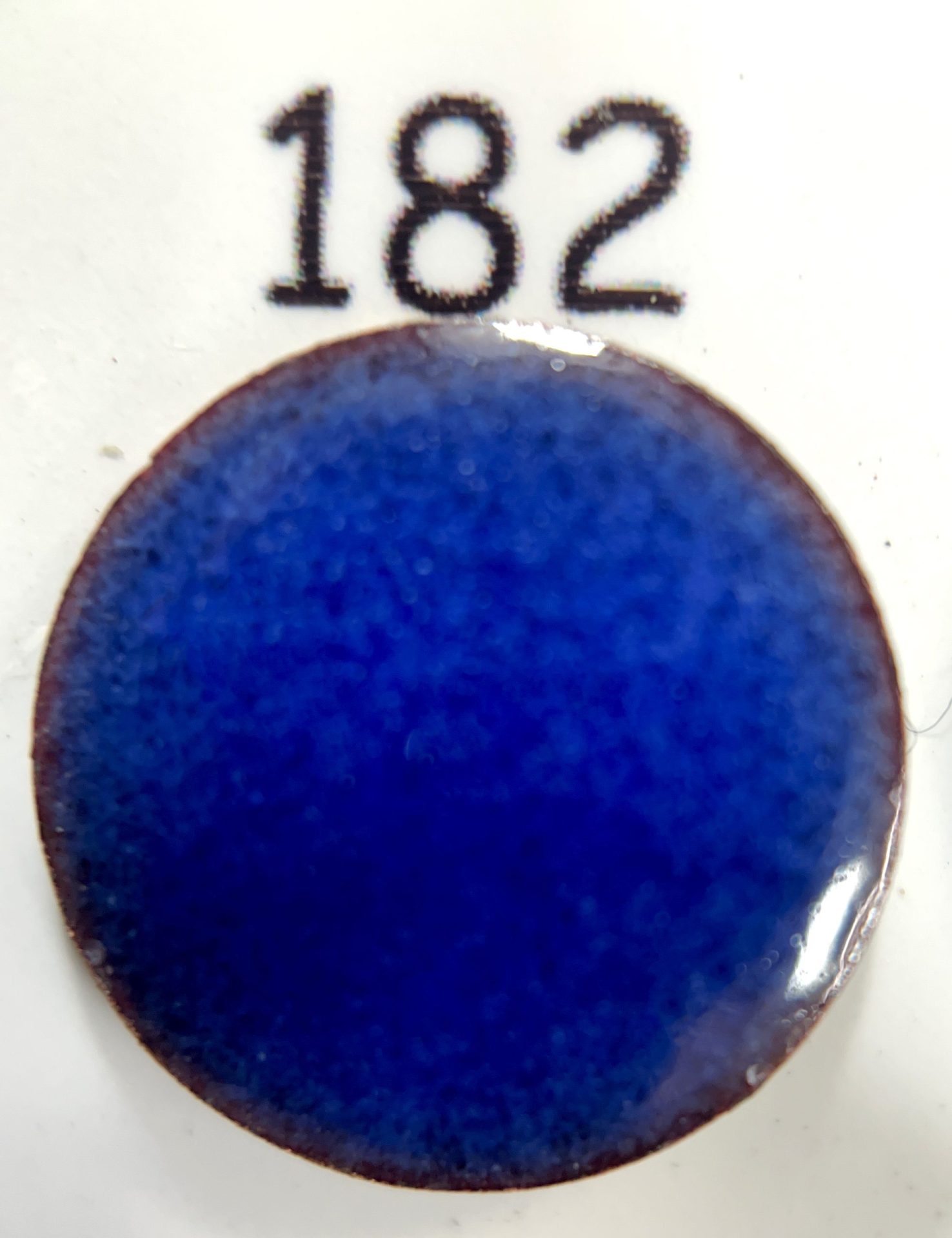 Pearly's Enamel Powder No. 182 Translucent Berry 3oz. (85gr.) Great for torch/kiln/Cloisonné and Wet Packing Enameling