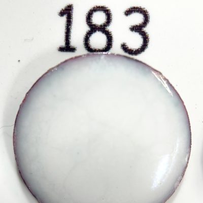 Pearly's Enamel Powder No. 183 Opaque White lead free  3oz. (85gr.) Great for torch/kiln/Cloisonné and Wet Packing Enameling