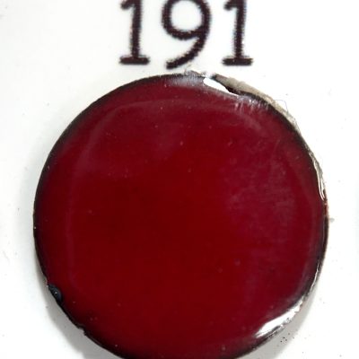 Pearly's Enamel Powder No. 191 Opaque Lead Free Coral red  3oz. (85gr.) Great for torch/kiln/Cloisonné and Wet Packing Enameling