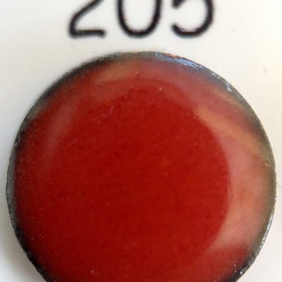 Pearly's Enamel Powder No. 205 Opaque Simply Red Lead Free 3oz. (85gr.) Great for torch/kiln/Cloisonné and Wet Packing Enameling