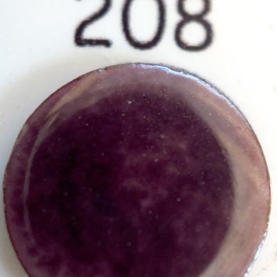 NEW!!! Pearly's Enamel Powder No. 208 Transparent Wine 3oz. (85gr.) Great for torch/kiln/Cloisonné and Wet Packing Enameling