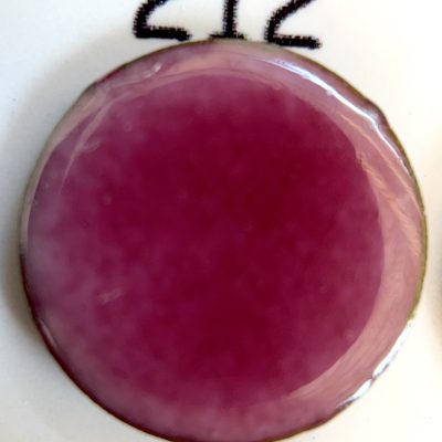 Pearly's Enamel Powder No. 212 Transparent Cherry Pink 3oz. (85gr.) Great for torch/kiln/Cloisonné and Wet Packing Enameling