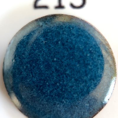 Pearly's Enamel Powder No. 213 Transparent Blue Lake 3oz. (85gr.) Great for torch/kiln/Cloisonné and Wet Packing Enameling