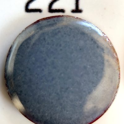 Pearly's Enamel Powder No. 221 Opaque Silver Gray 3oz. (85gr.) Great for torch/kiln/Cloisonné and Wet Packing Enameling