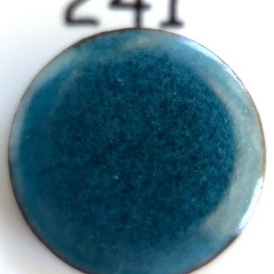 Pearly's Enamel Powder No. 241 Transparent Dark Peacock 3oz. (85gr.) Great for torch/kiln/Cloisonné and Wet Packing Enameling