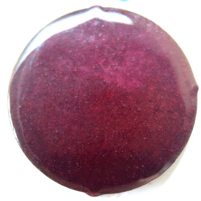 Pearly's Enamel Powder No. 246 Transparent Dark Ruby Pink 3oz. (85gr.) Great for torch/kiln/Cloisonné and Wet Packing Enameling