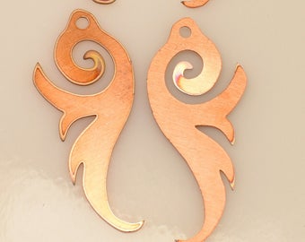 371 Spiral Copper Blanks