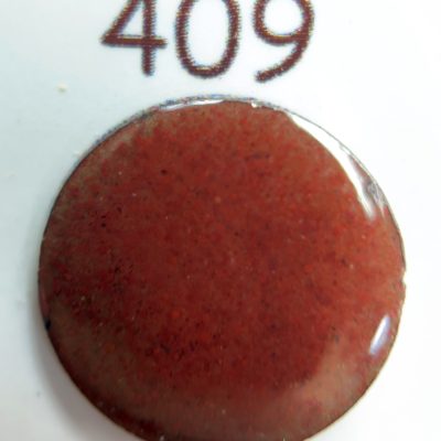 Pearly's Enamel Powder No. 409 Opaque Copper Red 3oz. (85gr.) Great for torch/kiln/Cloisonné and Wet Packing Enameling