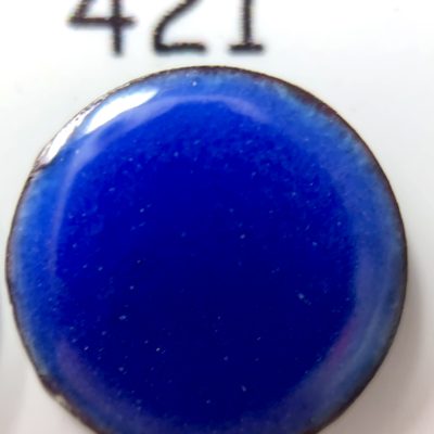 Pearly's Enamel Powder No.  421 Transparent Mix Blue  3oz. (85gr.) Great for torch/kiln/Cloisonné and Wet Packing Enameling