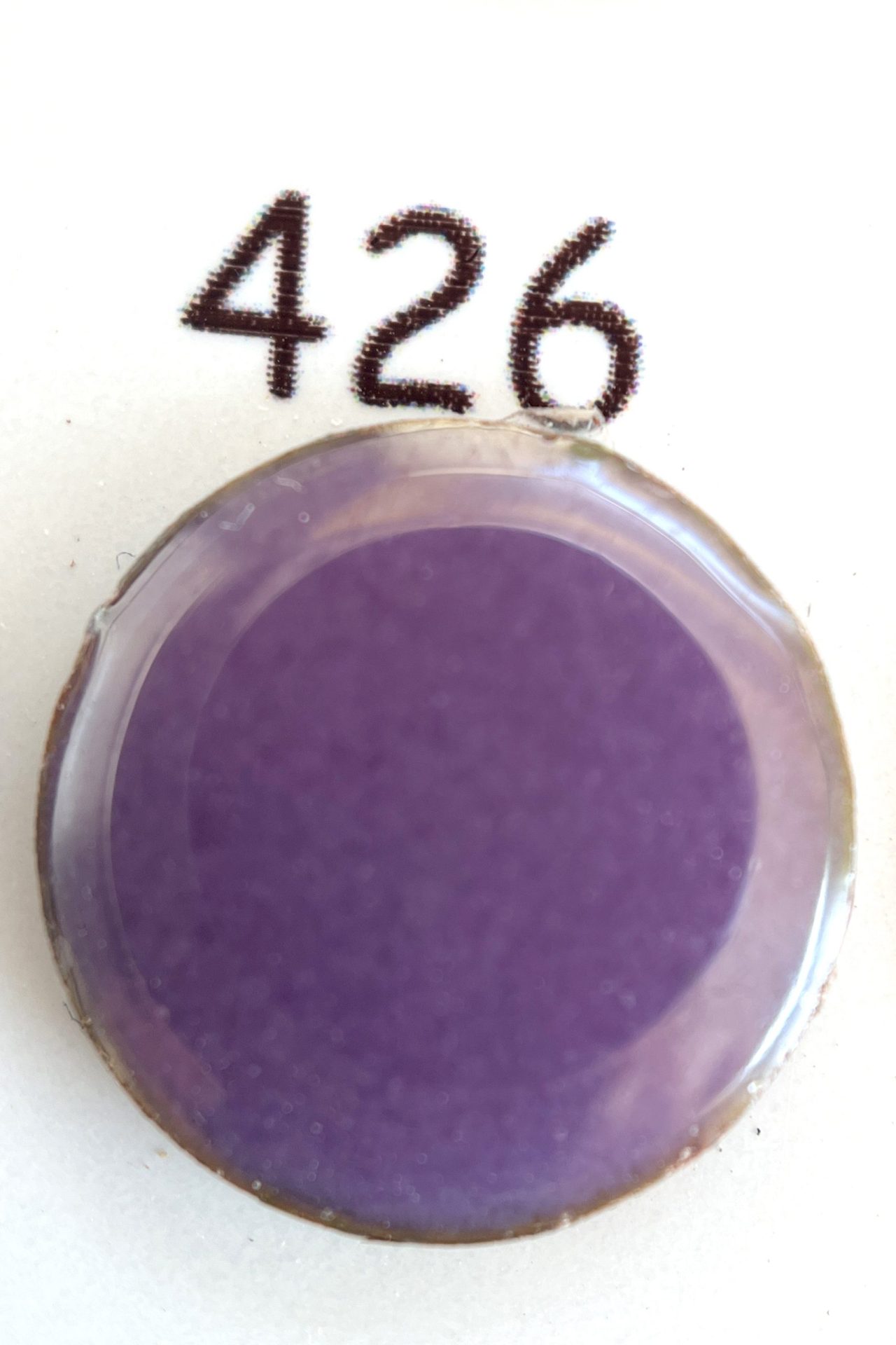 Pearly's Enamel Powder No. 426 Translucent Purple 3oz. (85gr.) Great for torch/kiln/Cloisonné and Wet Packing Enameling