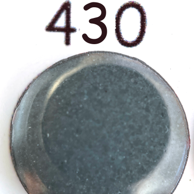 Pearly's Enamel Powder No.  430 Opaque Gray 3oz. (85gr.) Great for torch/kiln/Cloisonné and Wet Packing Enameling