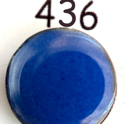 Pearly's Enamel Powder No. 436 Opaque Lapis 3oz. (85gr.) Great for torch/kiln/Cloisonné and Wet Packing Enameling