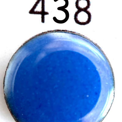 Pearly's Enamel Powder No. 438 Opaque Palatinate Blue 3oz. (85gr.) Great for torch/kiln/Cloisonné and Wet Packing Enameling