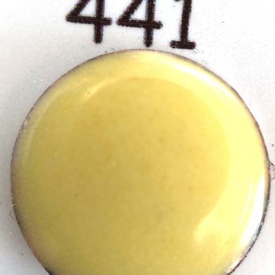 Pearly's Enamel Powder No. 441 Opaque Dynasty Yellow Lead Free 3 oz. (85gr.) Great for torch/kiln/Cloisonné and Wet Packing Enameling