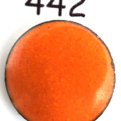 Pearly's Enamel Powder No. 442 Opaque Orange 3 oz. (85gr.) lead free Great for torch/kiln/Cloisonné and Wet Packing Enameling