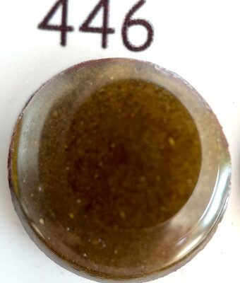 Pearly's Enamel Powder No.  446 Transparent Dark Silver Yellow 3oz. (85gr.)