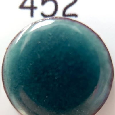 Pearly's Enamel Powder No. 452 Transparent Jewel Dark Green 3oz. (85gr.) Great for torch/kiln/Cloisonné and Wet Packing Enameling