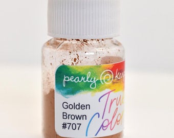 True Colors Paints For Enamels - Golden brown 707 Lead Free
