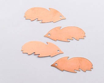 44 Feather Copper Blanks