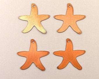#151 Starfish Copper Blanks
