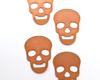 Skull copper blanks