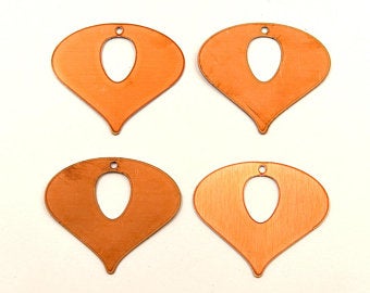 128 Drop Copper Blanks 24ga.