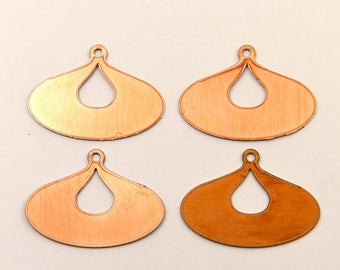 140 Drop Copper Blanks 24ga.