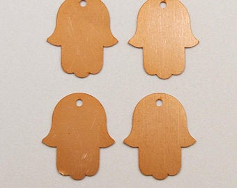 Hamsa copper blanks