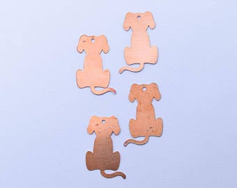 dog copper blanks
