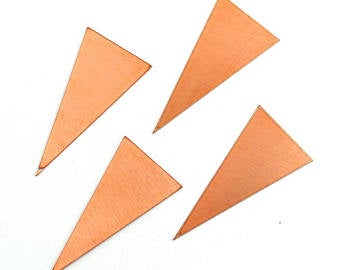 Triangle Copper Blanks 24ga.