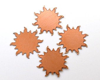 sun copper blanks