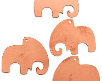 elephant copper blanks
