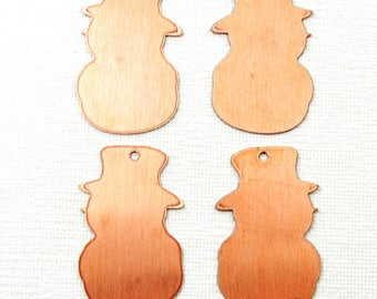 78# Christmas Snowman Copper Blanks - Image 3