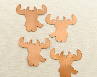 79# Christmas dear Copper Blanks