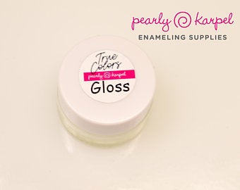 Gloss For Enamele Paints - Add on top of "Enamele Paints" and "Cool Hot paints" -  for shiny effect - lead free