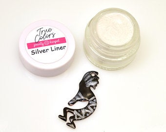 Silver Liner - great for adding metallic detailds and contour on enameled components -Lead free