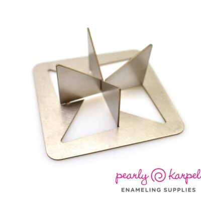 3/4 Point Trivet for Torch Firing and Kiln Enameling, Diameter 3", Hight 1"