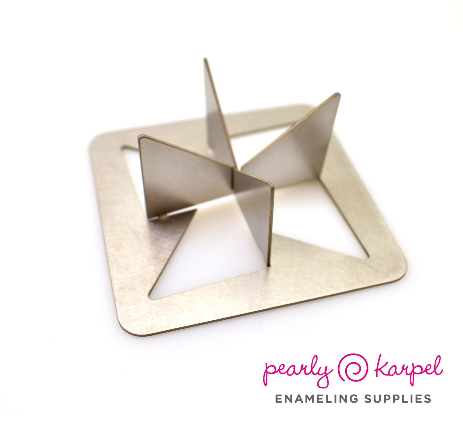 Bowl Trivet - 3/4 Point Trivet for Torch Firing and Kiln Enameling - Image 3